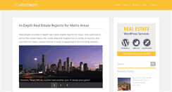 Desktop Screenshot of metrodepth.com